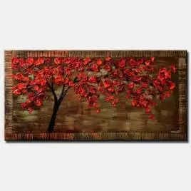 landscape painting - The Cherry Tree