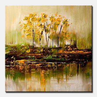 Landscape painting - Yellow Blossom