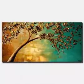 landscape painting - Almond Tree
