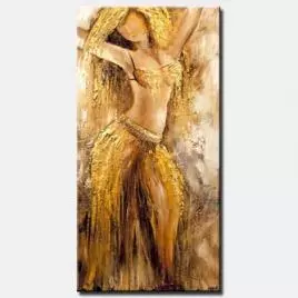 Figure painting - Belly Dancer