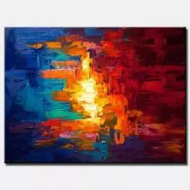 abstract painting - The Light