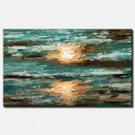 Seascape painting - The Sea