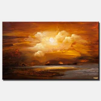 Landscape painting - Heaven on Earth