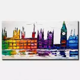 Cityscape painting - London