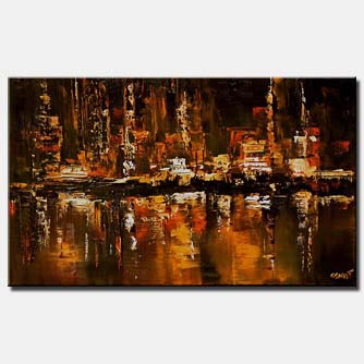 canvas print - In the City
