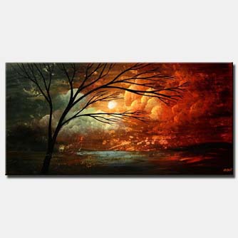 canvas print - Reaching for Something in the Distance