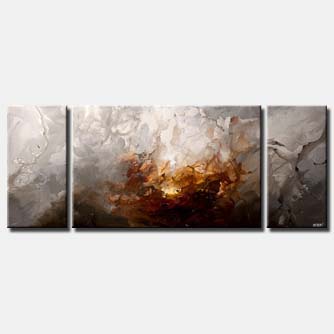 canvas print - Fire and Ice