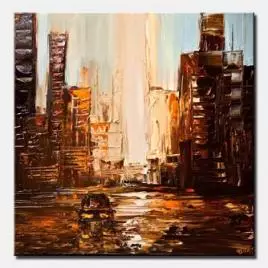 Cityscape painting - The City