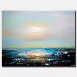 Seascape painting - Freedom