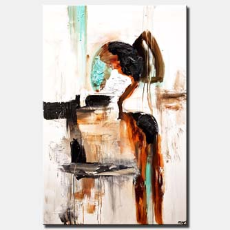 Abstract painting - Identity