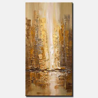 Cityscape painting - On the Streets