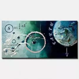 abstract painting - Galileo Formula
