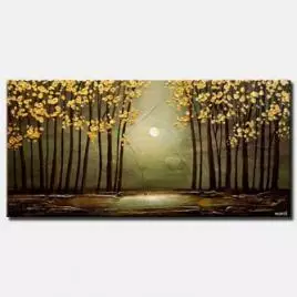 Landscape painting - Sage Forest