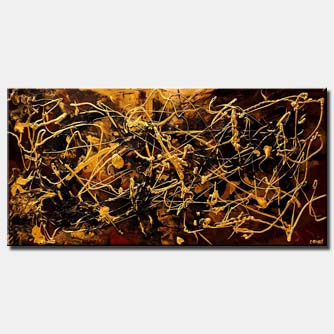 canvas print - The Gold Chain