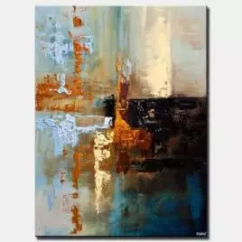 Abstract painting - New Dawn