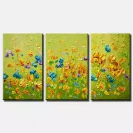Floral painting - Summer