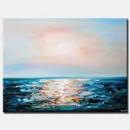 Seascape painting - The Forgotten Sunrise