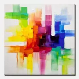 Abstract painting - Center Point