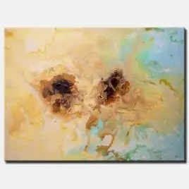 abstract painting - Sand Storm on Magdalay