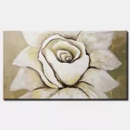 Floral painting - White Blossom