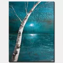 Landscape painting - Moon Light
