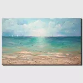 Prints painting - Caribbean Chill