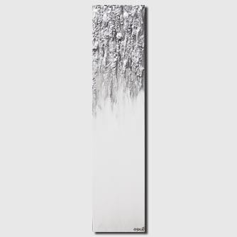 Abstract painting - White Dream