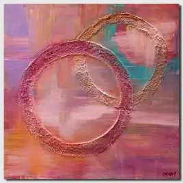 abstract painting - Love