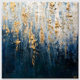 Abstract painting - Royal Blue