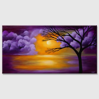 canvas print - Purple Haze