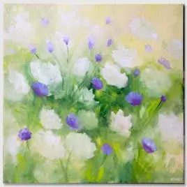 Floral painting - Tenderness