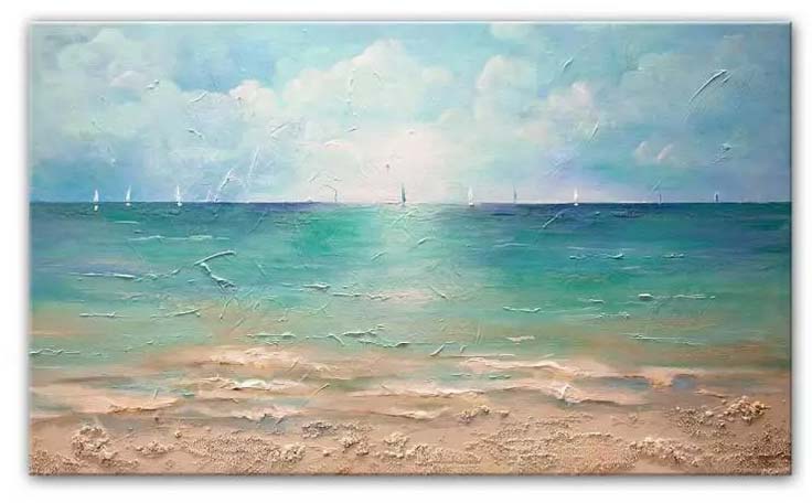 big wide ocean painting