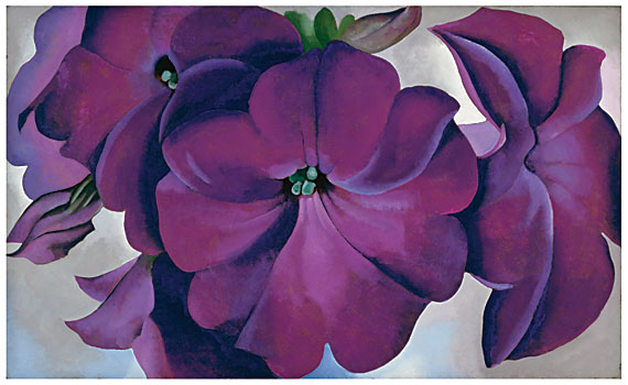 Georgia O'keeffe - petunias