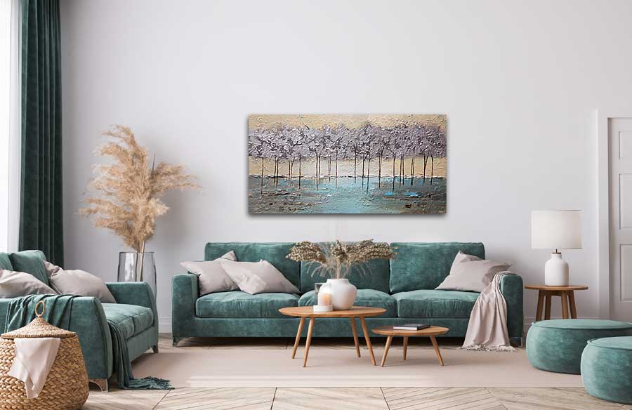 abstract landscape painting