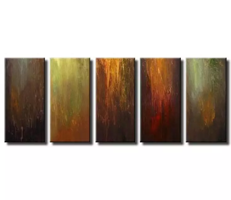 Painting for sale - multi panel wall decor #3136