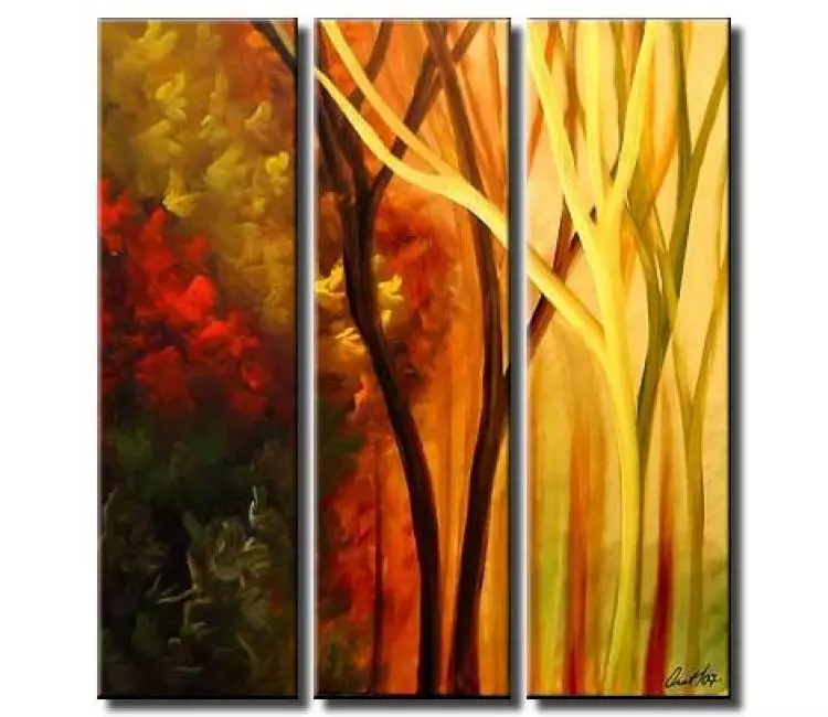 Painting for sale - triptych landscape #3332