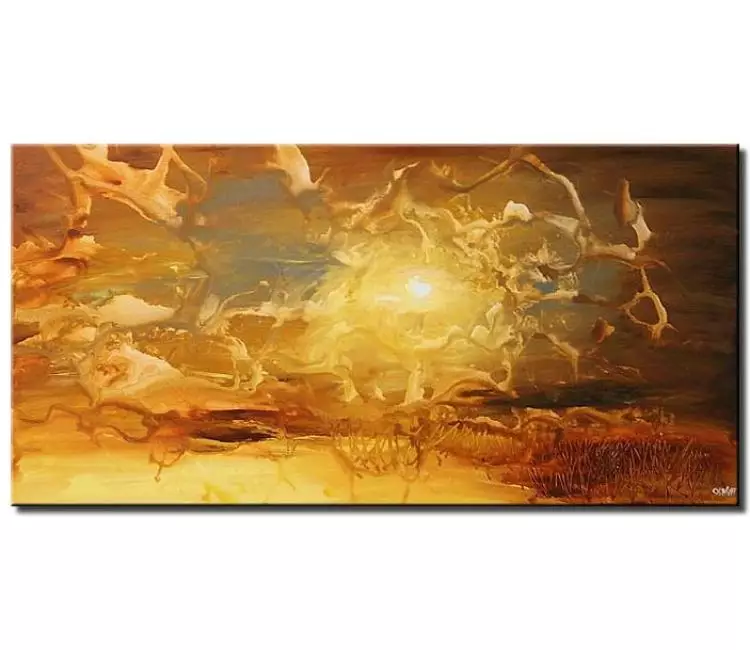 Painting - the day of creation decor wall shine large #5298