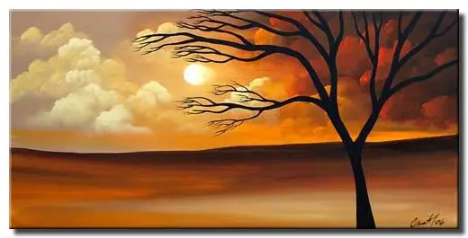 landscape tree painting