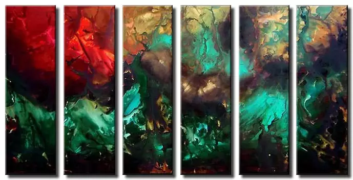 Painting For Sale Multi Panel Painting 3498
