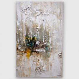 Inspirational abstract painting Success painting