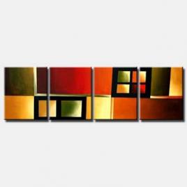 multi panel modern abstract