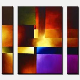 colorful abstract wall decor