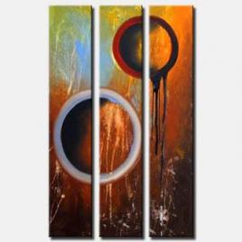 triptych wall decor painting