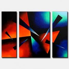 geometrical large  abstract art
