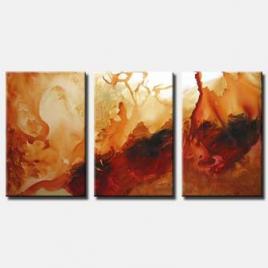 triptych modern painting