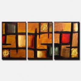 triptych abstract