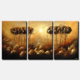 triptych canvas landscape