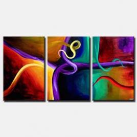 colorful painting sensual