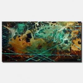 original hand-made abstract painting
