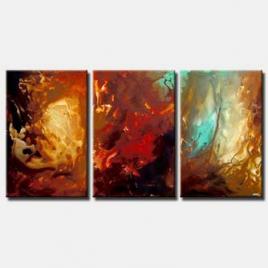 canvas art triptych